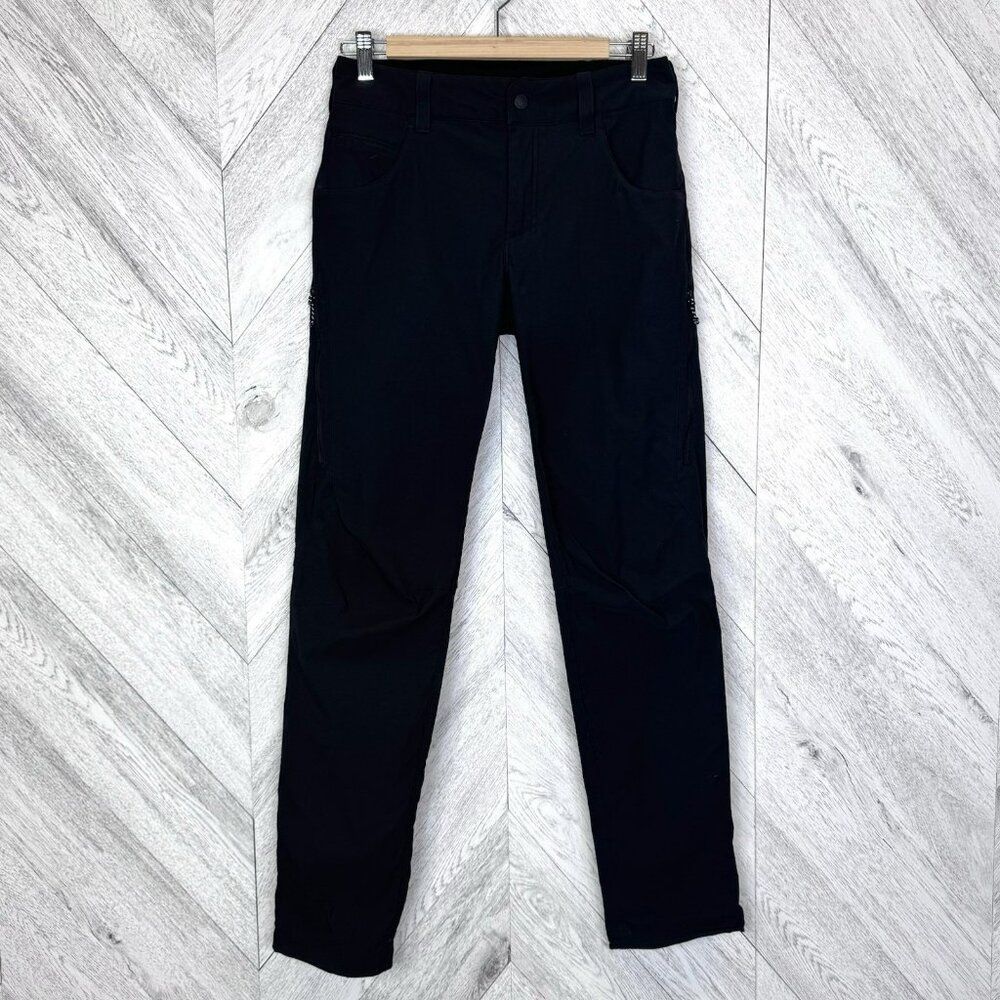 Berghaus Softshell Hiking Pants Womens Size 28 US 6 Black Outdoor Gorpcore Trail